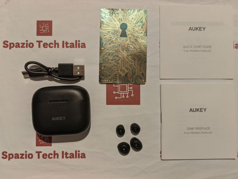 Aukey Cuffie Auricolari Bluetooth ANC True Wireless EP-N5