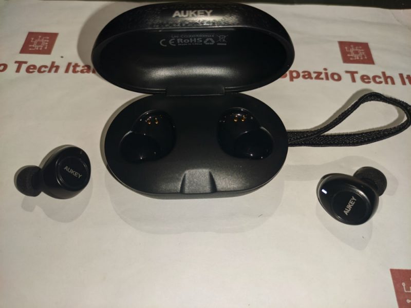 Recensione: Aukey Cuffie Auricolari Wireless Bluetooth IPX5 EP-T20 - Spazio  Tech Italia