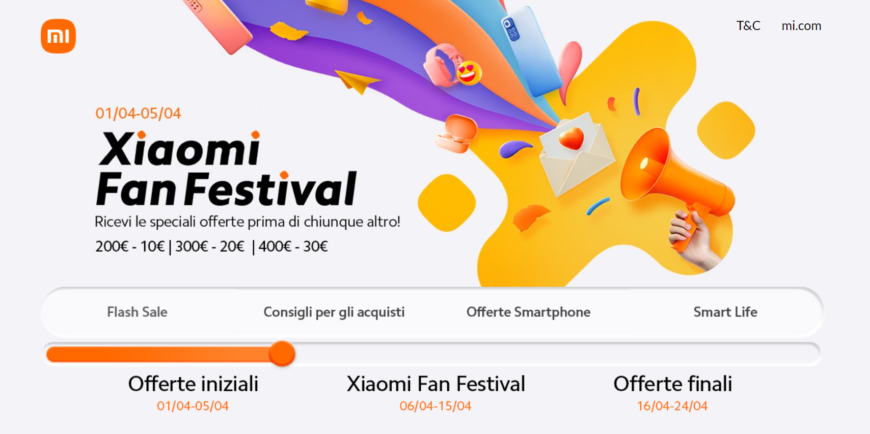 Xiaomi Fan Festival 2022: l’appuntamento dedicato ai fan sta per iniziare con offerte esclusive - Spazio Tech Italia