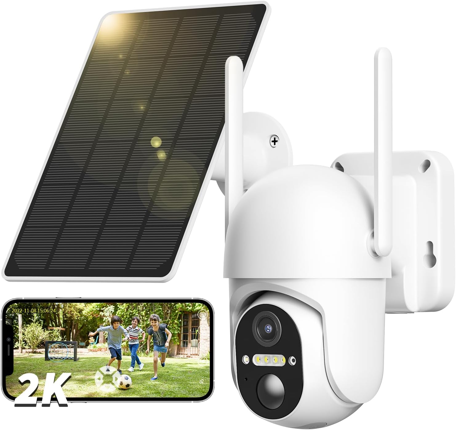 Telecamera con Pannello Solare Wi-fi - Global Security Shop